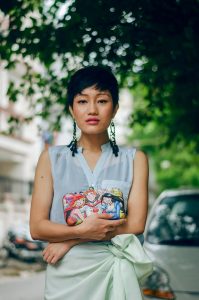 Aien Jamir, handmade designer clutches