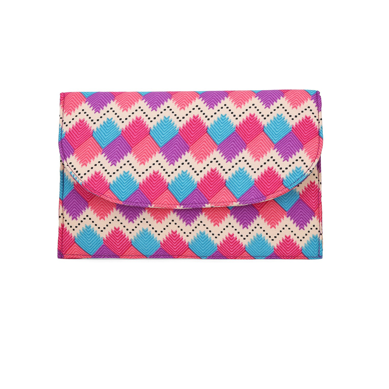 Phulkari Pink Wallet Online in Tarini Nirula